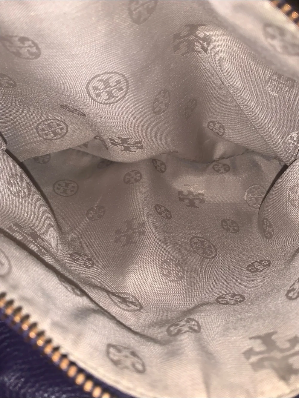 GUC Tory Burch Deep Purple Two Way Tote